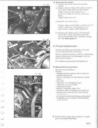 Workshop manuals Citroên 2cv et dérivés 1968 1982 en anglais { {{ Docautomoto }}