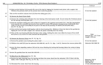 Workshop manual Citroën 2cv 1957 en anglais { {{ Docautomoto }}