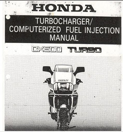 Manuels d'atelier Honda CX 500 650 dont Turbo et GL { {{ Docautomoto }}