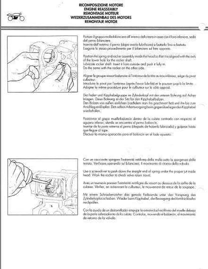 Manuel d'atelier Ducati 748 916 multilingue DocAutoMoto