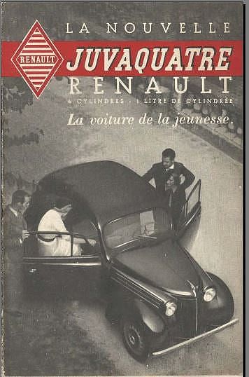 Manuels d'atelier et de réparation Renault Juvaquatre { {{ Docautomoto }}
