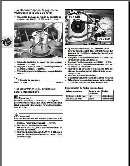 Manuel d'atelier BMW K1200 RS { {{ Docautomoto }}