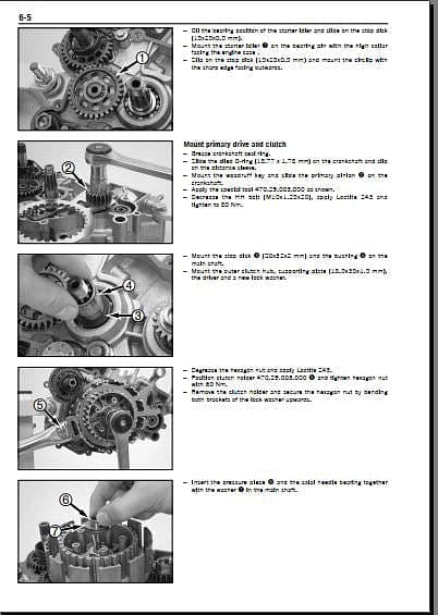 manuel d'atelier KTM 85 105 2004 2009 { {{ Docautomoto }}