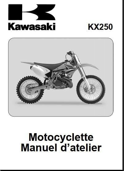 manuel d'atelier Kawasaki 250 KX 2007 { AUTHENTIQU'ERE