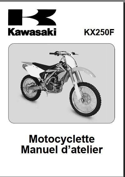 Manuel d'atelier Kawasaki 250 KXF 2004 AUTHENTIQU'ERE