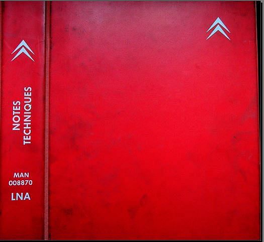 Manuel d'atelier Citroën LN LNA { {{ Docautomoto }}
