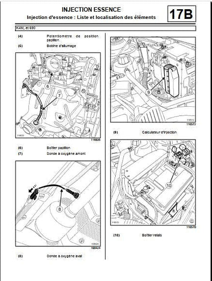 Manuel d'atelier et de réparation Renault Dacia Logan { {{ Docautomoto }}