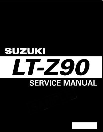 manuel d'atelier Suzuki LTZ 90 { {{ Docautomoto }}