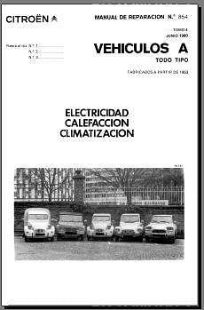 manuel d'atelier Citroën 2cv et dérivés en espagnol { {{ Docautomoto }}