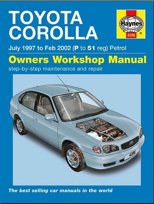 manuel de réparation Toyota Corolla 1997 2002 { AUTHENTIQU'ERE