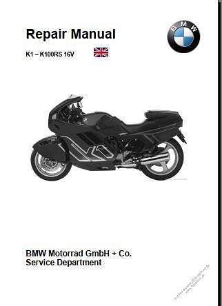 manuel d'atelier BMW K1 K100 rs { AUTHENTIQU'ERE
