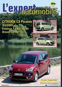 manuel d'atelier Citroën C3 Picasso 2009 { {{ Docautomoto }}