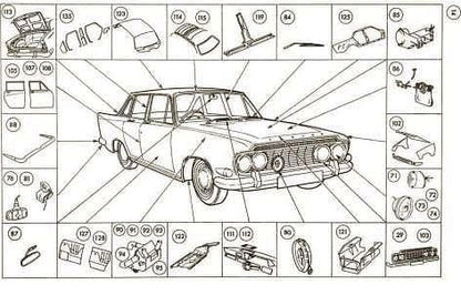 Manuel d'atelier Ford Zephyr Zodiac 1962 1965 { {{ Docautomoto }}