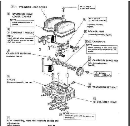 Manuel d'atelier Honda 125 T et T2 { {{ Docautomoto }}