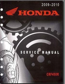 Manuel d'atelier Honda CRF 450 R 2009 2010 { {{ Docautomoto }}