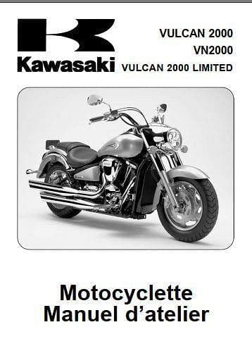Manuel d'atelier Kawasaki 2000 Vulcan AUTHENTIQU'ERE
