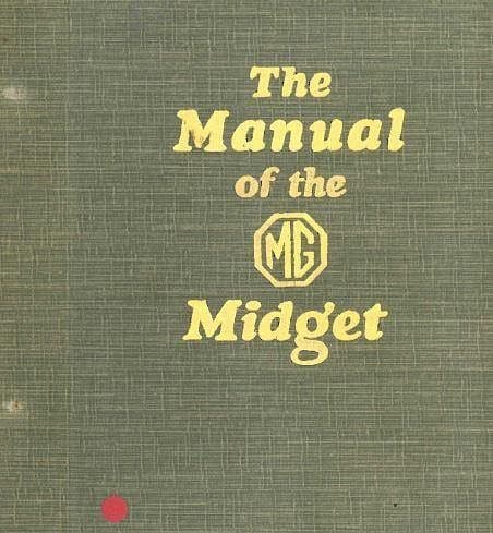 manuel d'atelier MG Midget 1928 1932 { AUTHENTIQU'ERE