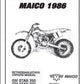 Manuels d'atelier Maico 1973 1986 { AUTHENTIQU'ERE