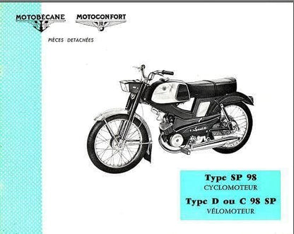 Manuels d'atelier Motobécane Mobylette { {{ Docautomoto }}