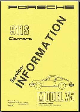 Manuels d'atelier Porsche 911 SC 72 à 80 en français { AUTHENTIQU'ERE
