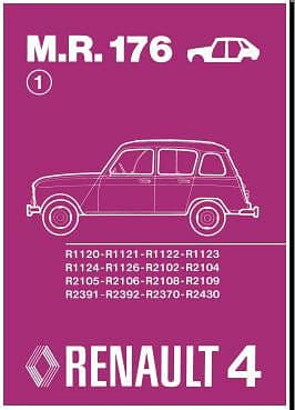 manuel de réparation Renault 4 en espagnol { {{ Docautomoto }}
