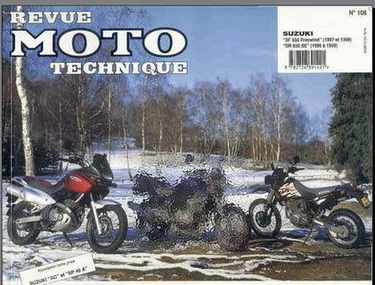 manuel d'atelier Suzuki DR 650 SE XF650 96 2002 { {{ Docautomoto }}