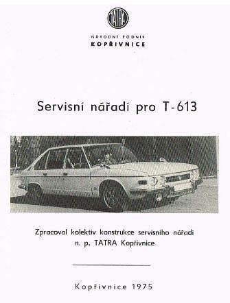Manuels d'atelier Tatra 613 { AUTHENTIQU'ERE
