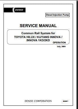 manuel d'atelier Toyota Land Cruiser séries 90 95 AUTHENTIQU'ERE