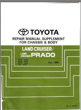manuel d'atelier Toyota Land Cruiser séries 90 95 AUTHENTIQU'ERE