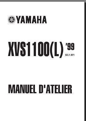 Manuel d'atelier yamaha 1100 XVS { AUTHENTIQU'ERE