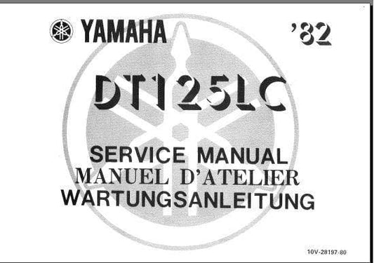 Manuel d'atelier Yamaha 125 DTLC { AUTHENTIQU'ERE