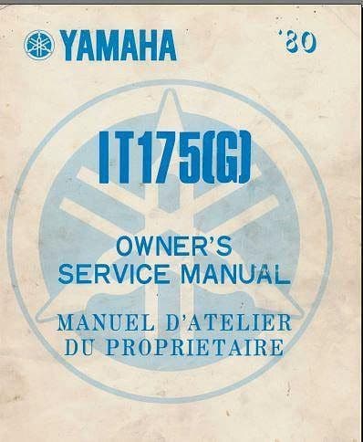 Manuel d'atelier Yamaha 175 IT 1980 { AUTHENTIQU'ERE