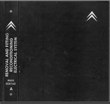 Workshop manual citroën 2cv et dérivés 1970-1990 { AUTHENTIQU'ERE