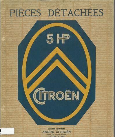 manuel d'atelier Citroën 5hp 10hp 1919 1928 { {{ Docautomoto }}