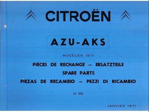 manuels de réparation Citroën 2cv berlines Azu Ak en compilation intégrale { AUTHENTIQU'ERE