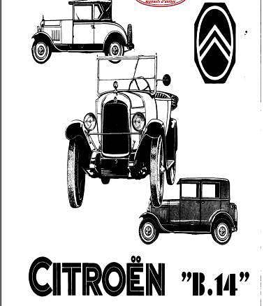 Manuels d'atelier Citroën B14 et B15 { {{ Docautomoto }}