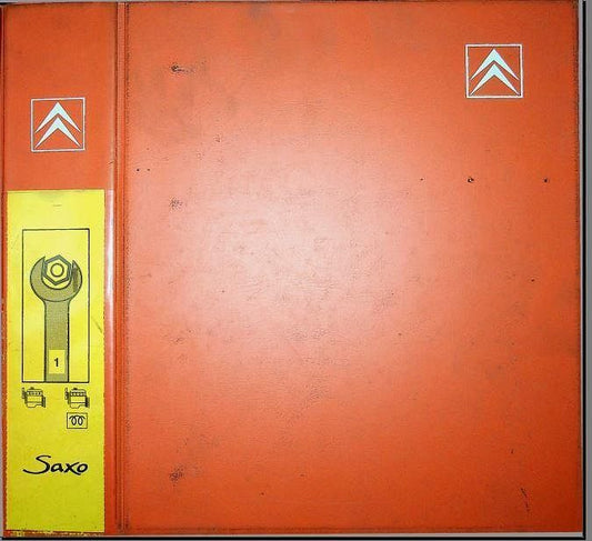 manuel d'atelier Citroën Saxo { AUTHENTIQU'ERE
