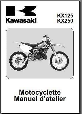 manuel d'atelier Kawasaki KX 125 250 2003 à 2007 AUTHENTIQU'ERE