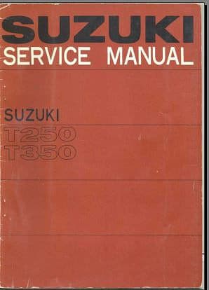 manuel d'atelier Suzuki T250 T350 { AUTHENTIQU'ERE