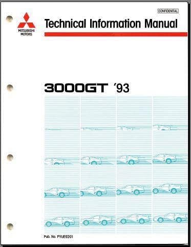 manuel d'atelier Mitsubishi 3000 GT 1992 1996 { AUTHENTIQU'ERE
