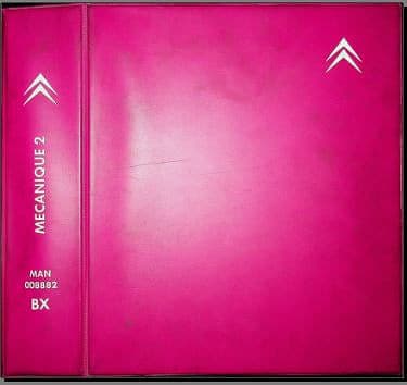 manuels d'atelier Citroën BX tous modèles Sport 4x4 et 4TC { {{ Docautomoto }}