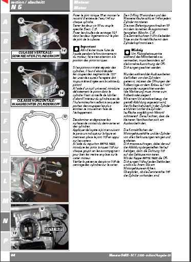 manuel d'atelier Ducati Monster 1000 S4RS Français 2006 Docautomoto