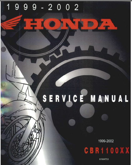 Manuel d'atelier Honda CBR 1100 XX 1999 2002 { {{ Docautomoto }}