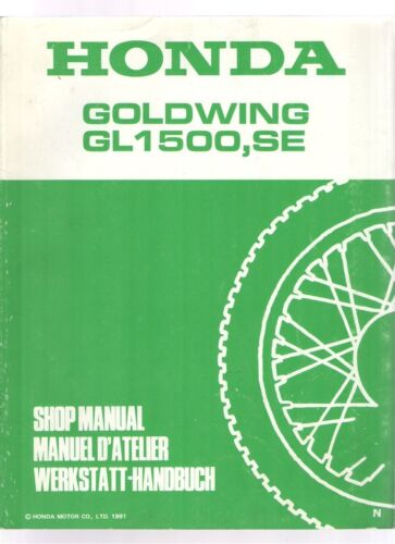 manuel d'atelier Honda Gold Wing 1500 français { {{ Docautomoto }}