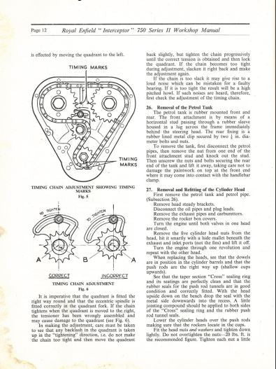 manuel d'atelier Royal Enfield 750 Interceptor 1969 { {{ Docautomoto }}