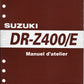manuel d'atelier Suzuki 400 DRZ 2000 { Docautomoto