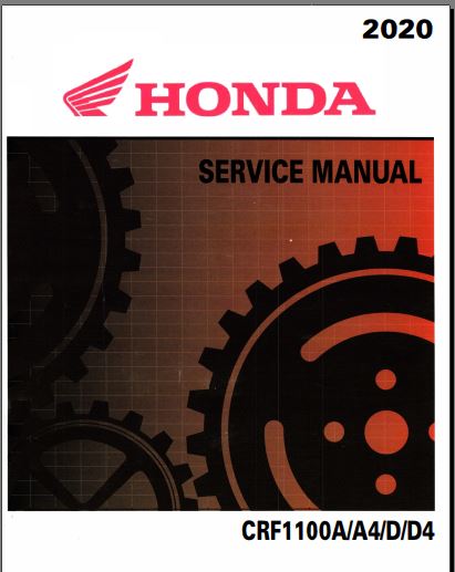 manuel de réparation Honda 1100 Africa Twin 2020 { Docautomoto