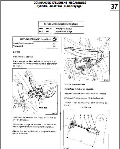 manuel de réparation Renault Trafic édition 1996 FR ENG ESP { {{ Docautomoto }}