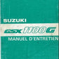 Manuel d'atelier Suzuki GSX 1100 G { AUTHENTIQU'ERE
