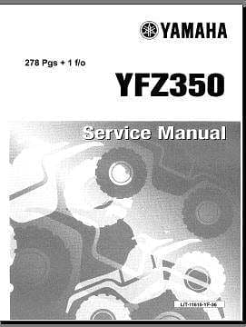 Manuel d'atelier Yamaha Banshee YFZ 350 { {{ Docautomoto }}